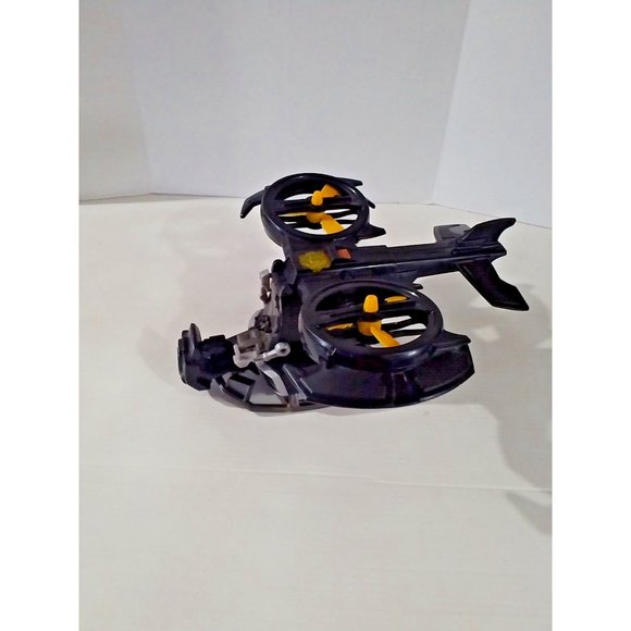 BATMAN DC Comics Batcopter Helicopter Black Battery Operated Toy Sounds Lights - Picture 12 of 16